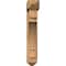 Ekena Millwork Merced Arts and Crafts Smooth Bracket w/ Offset Brace, Western Red Cedar, 7 1/2"W x 36"D x 44"H BKT0806X36X44MRC03SWR - alternate 4